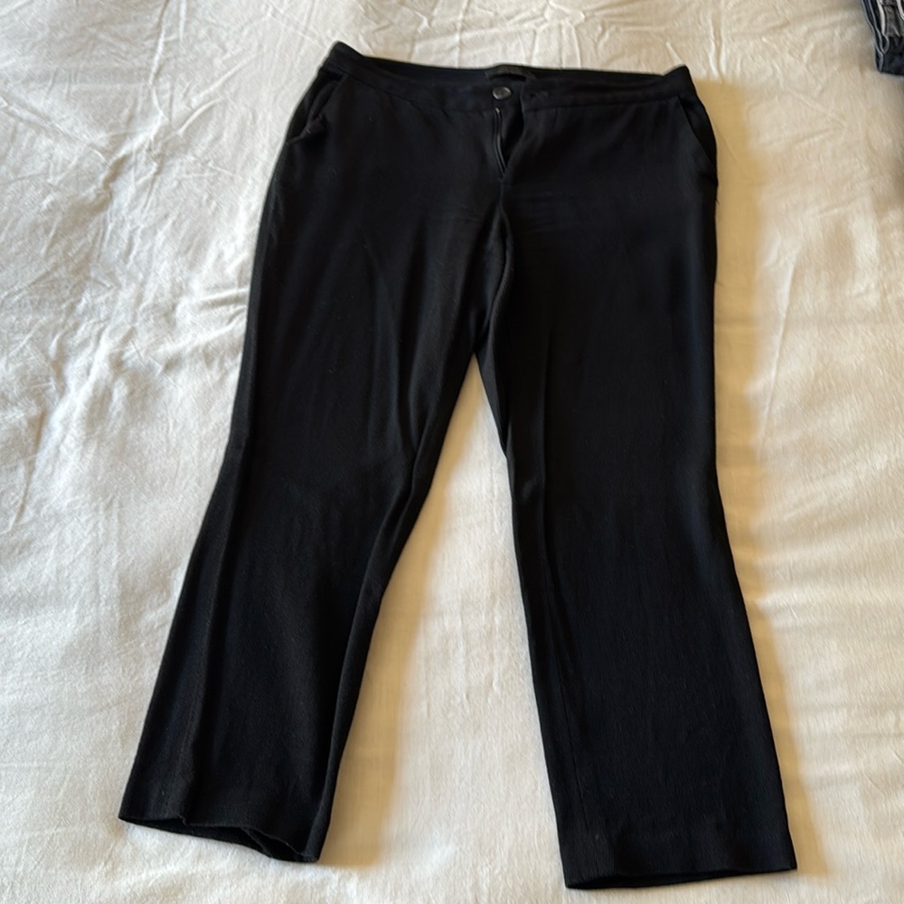 The Row cropped wool trousers